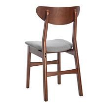 Safavieh Lucca Retro Brown Dining Chair 2-pack