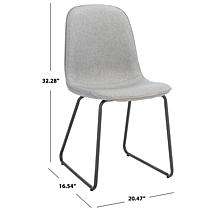 Safavieh Makalu Dining Chair Grey