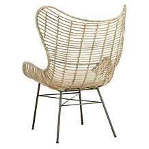 Safavieh Malia Rattan Wingback Armchair