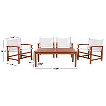 Safavieh Mardin 5-piece Outdoor Dining Set