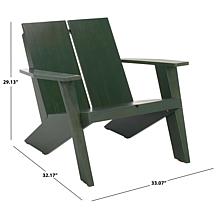 Safavieh Maya Adirondack Chair in Federal Blue