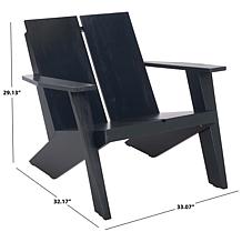 Safavieh Maya Adirondack Chair in Federal Blue