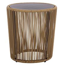 Safavieh Otto 3-Piece Outdoor Set with Metal and Rattan