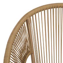 Safavieh Otto 3-Piece Outdoor Set with Metal and Rattan