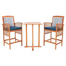 Safavieh Pate 3-piece Bar Table Bistro Set
