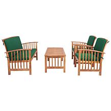Safavieh Rocklin 4-piece Outdoor Living Set