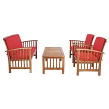 Safavieh Rocklin 4-piece Outdoor Living Set