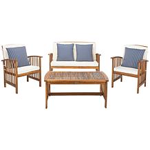 Safavieh Rocklin 4-piece Outdoor Living Set