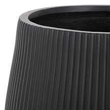 Safavieh Sara 3-Piece Green Fiber Clay Planter Pots