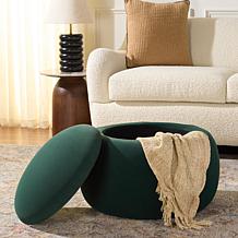 Safavieh Siara Round Storage Ottoman
