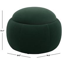 Safavieh Siara Round Storage Ottoman