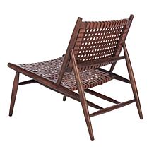 Safavieh Soleil Leather Woven Accent Chair