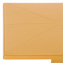 Safavieh Stella Square Bistro Table in Vibrant Yellow