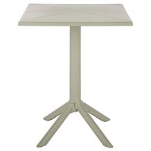 Safavieh Stella Square Bistro Table in Vibrant Yellow