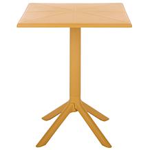 Safavieh Stella Square Bistro Table in Vibrant Yellow