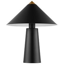 Safavieh Syuna Black and Gold Table Lamp, 14" x 14" x 17"