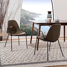 Safavieh Tanner Mid-Century Dining Chair - Set of 2