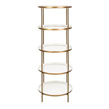 Safavieh Tia Round 5-Tier Etagere