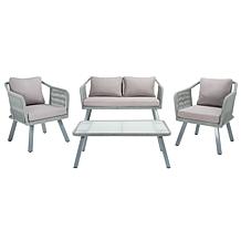 Safavieh Torsla 4-Piece Rope Living Set