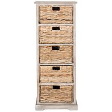 Safavieh Vedette 5 Wicker Basket Storage Chest