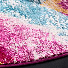 Safavieh Watercolor Yasmina Rug - 6'7" x 6'7" Round