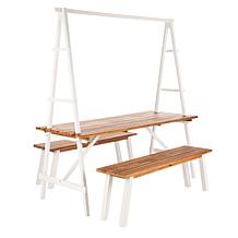 Safavieh Willamy 3-piece Outdoor Dining Set
