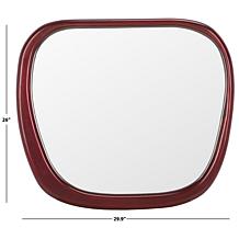 Safavieh Zita 30" Walnut Pinewood Mirror