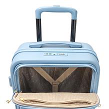 Samantha Brown Frontload 22" Hardside Carry-On with Antitheft Lock