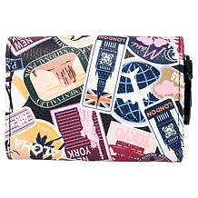 Samantha Brown Printed Card Case Wallet