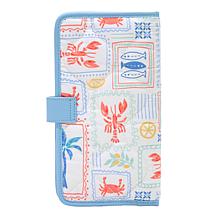 Samantha Brown Quilted Nylon Organizer Wallet