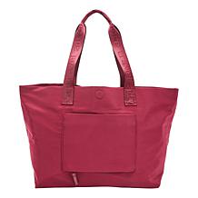 Samantha Brown Reversible Solid/Print Tote Bag