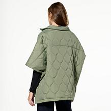 Samantha Brown To-Go 2-in-1 Travel Poncho with Pouch