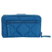 Samantha Brown To-Go RFID Turn Lock Quilted Wallet