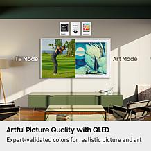 Samsung 55" The Frame QLED 4K Art Mode Samsung Vision AI Smart TV