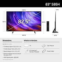 Samsung  83" Class S85H Series OLED 4K UHD Smart Tizen TV 26