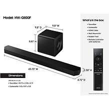 Samsung Q-series Soundbar HW-Q800F 5.1.2 ch Subwoofer
