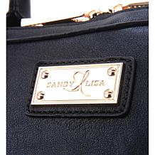 Sandy Lisa London Computer Shoulder Bag in Black