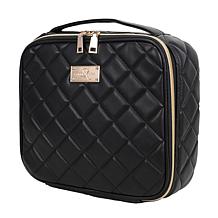 Sandy Lisa St. Tropez Makeup Bag in Black