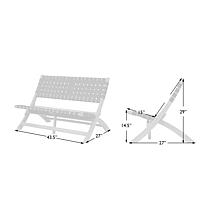 Sava Folding Indoor/Outdoor Bench
