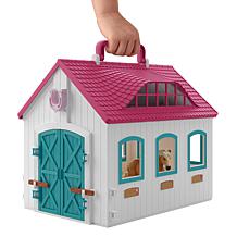 Schleich Horse Club Open Stable Litte Horseshoe 60pc Playset