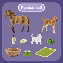 Schleich Horse Club: Sarah's Baby Animal Care - 9pc Playset