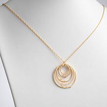 Script 5-Name Circles Necklace