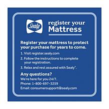 Sealy 12" Medium Feel Hybrid Mattress - Twin XL