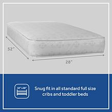 Sealy Posture Haven 2-Stage Toddler and Baby Crib Mattress