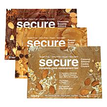 Secure Complete Meal Replacement Bars - 36-count