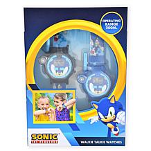 SEGA Sonic The Hedgehog Unisex Child LCD Walkie-Talkie Set - Blue