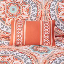 Serenity Cal King 9pc Complete Bed and Sheet Set-Coral