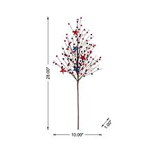 Set of 2 28" Patriotic Berry Picks