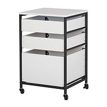Sew Ready Mobile 3-Drawer Organizer Cart with Drawers