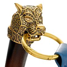 Sharif Legacy 3-D Horn & Cougar Ornate Handle Hobo